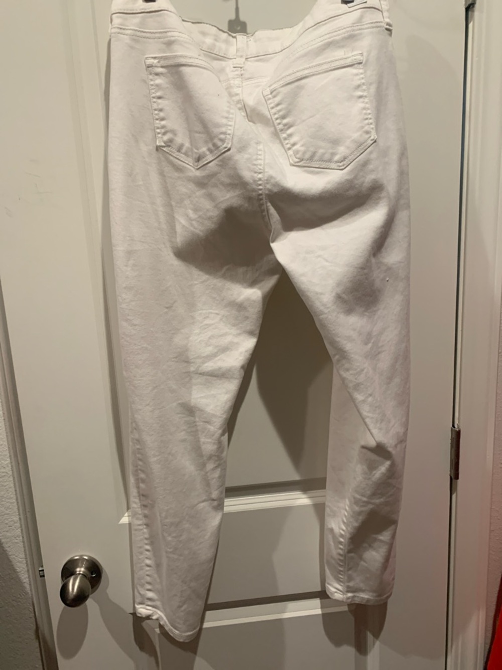 PINK Victoria's Secret Cream High-Rise Jeans - Picture 2 of 3